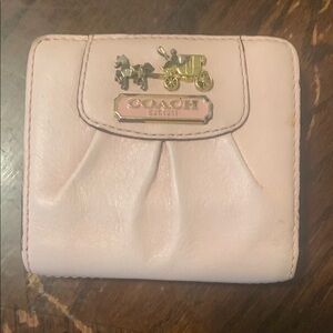 Vintage Pink Coach Wallet